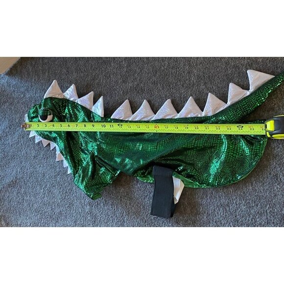 Dinosaur Green Halloween Dog MICHAELS Pet Costume LG - Picture 4 of 8